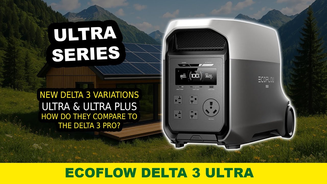 Серия Ecoflow Delta 3 Ultra