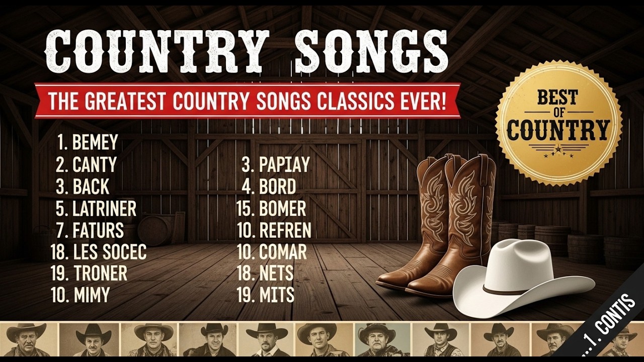 Best of Country Songs | Classic Hits That Defined a Generation