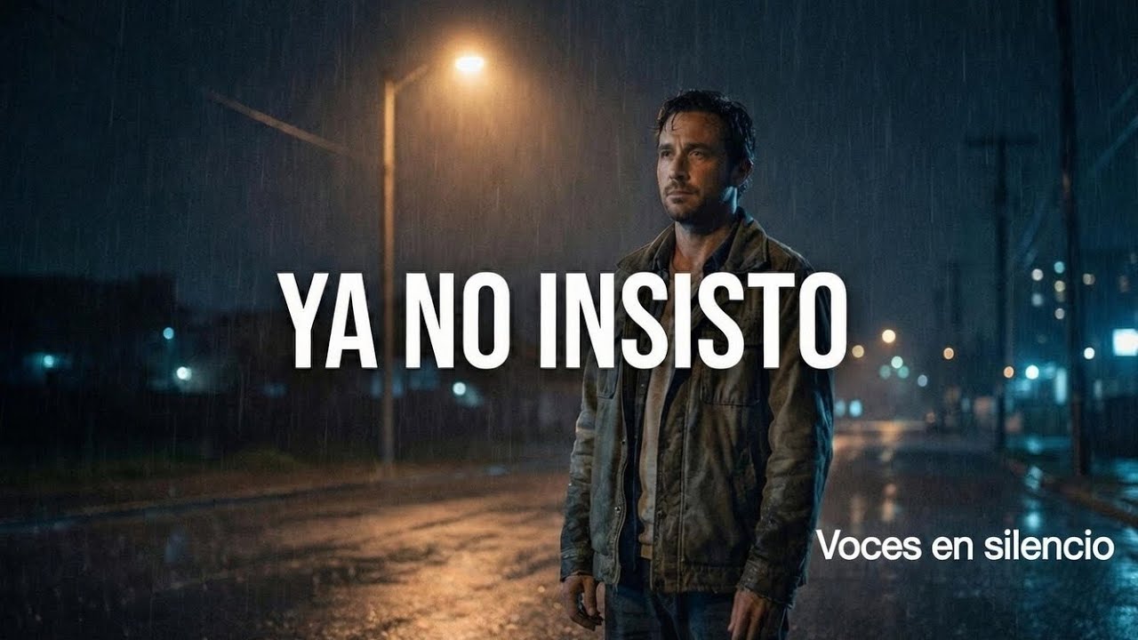 YA NO INSISTO