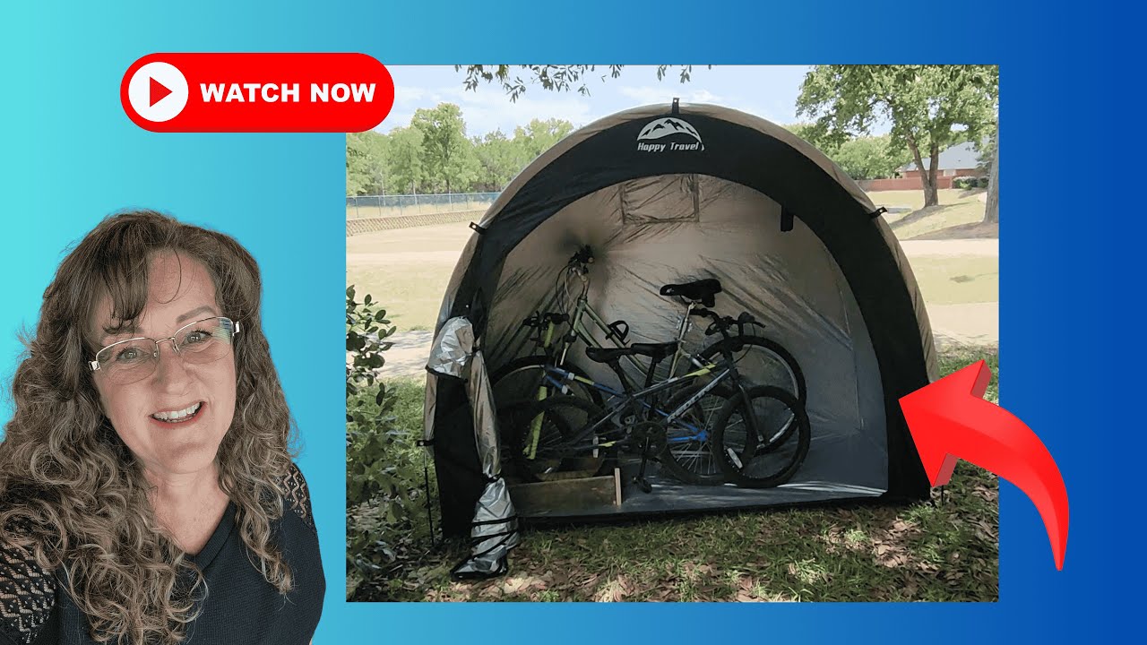 Portable Bike Storage Tent for Camping | Waterproof Outdoor Shelter for Bikes & Gear