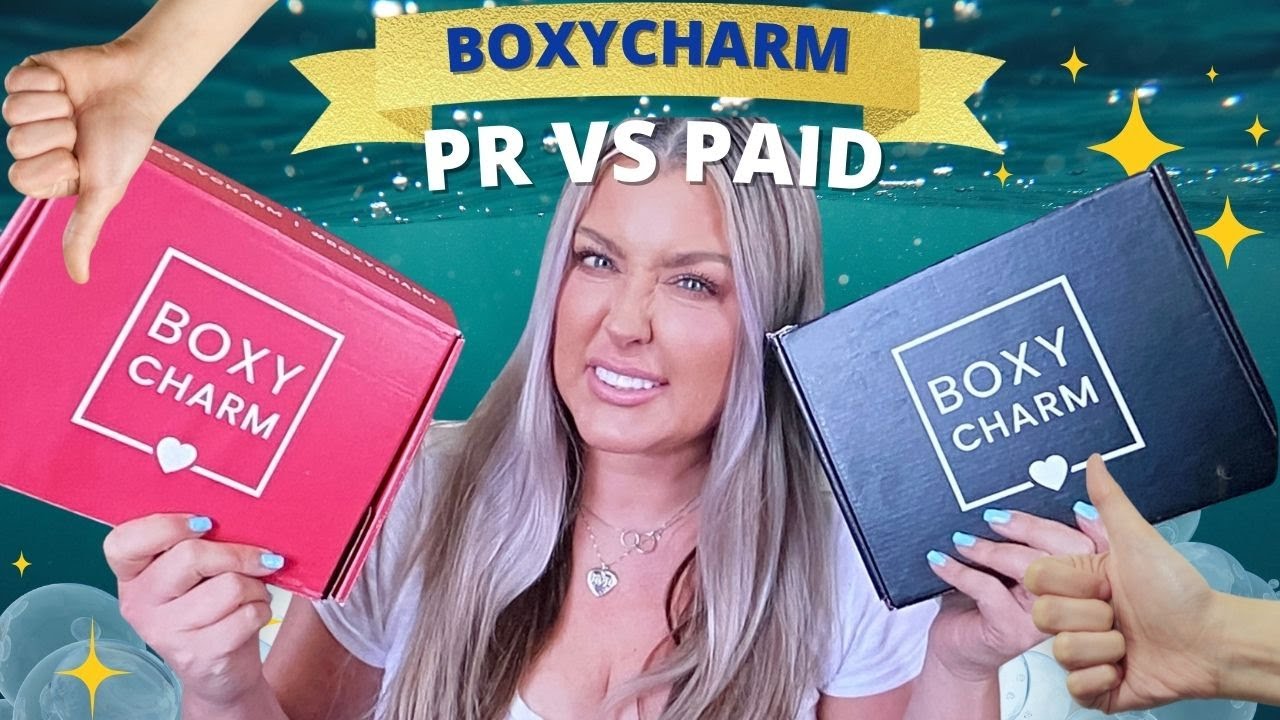 Boxycharm PR vs Paid | Which was the better Box | Dossier Sale | HOTMESS MOMMA MD