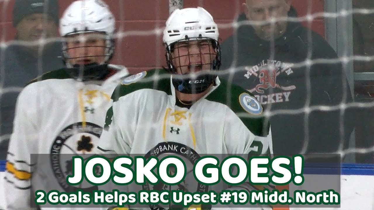 Red Bank Catholic 6 Middletown North 4 | Хоккей в старшей школе | Логан Джоско 2 гола!