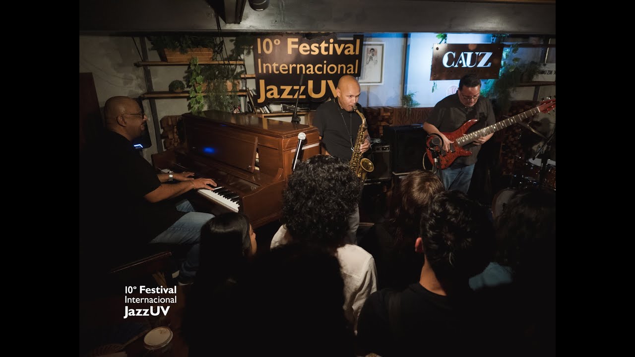 Jam Festival JAZZUV 2024. Foro Cauz. Miguel Zenón, Luís Perdomo, Henry Cole, Aldemar Valentín.