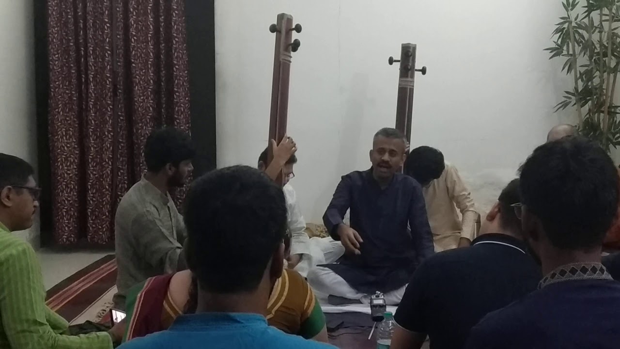 Mukul Kulkarni | Raag Kamod | Live at Pt Sharad Sathe ji's Gurupujan, Pune (Headphones recommended)