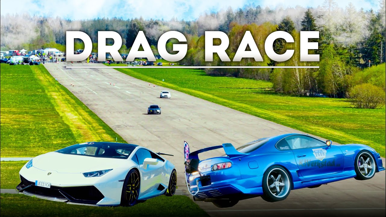 DEN ULTIMATA DRAG RACE DUELLEN! - Kungens Kurva Bilträff