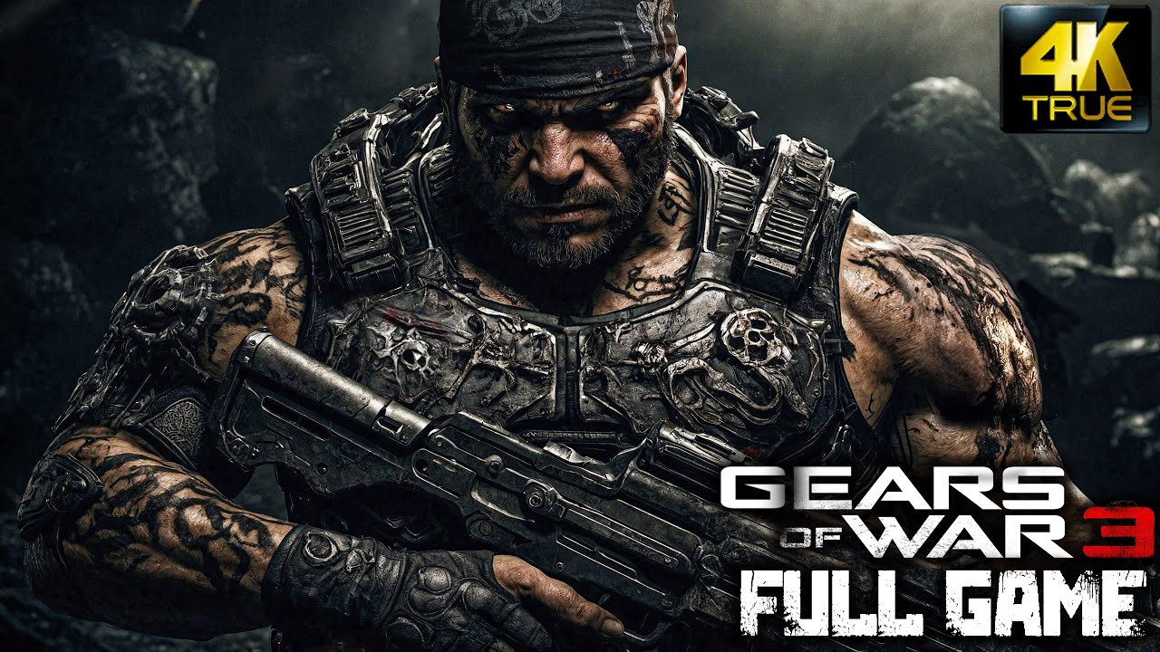 Gears of War 3｜Full Game Playthrough｜Xbox Series X 4K|60