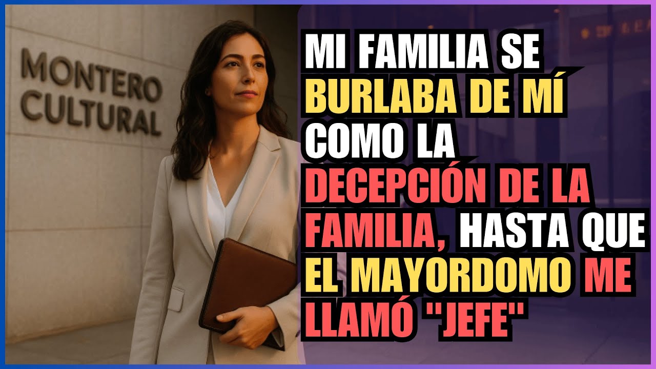 MI FAMILIA SE BURLABA DE MÍ COMO LA DECEPCIÓN DE LA FAMILIA, HASTA QUE EL MAYORDOMO ME LLAMÓ 