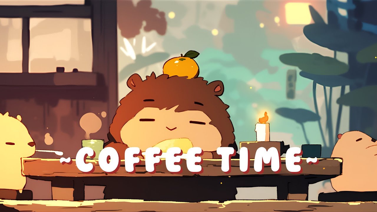 [60 Minutes] Capybara Beat Station - Chill Study Music Mix ~ Chill Session ~ 🦫 🎵 ✨