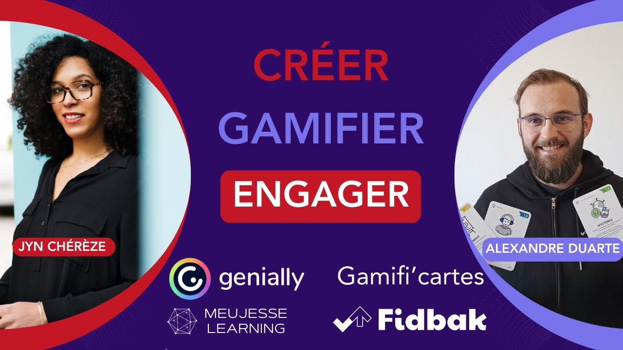 La méthode Gamifi'cartes et Genially pour des modules elearning captivants 💡