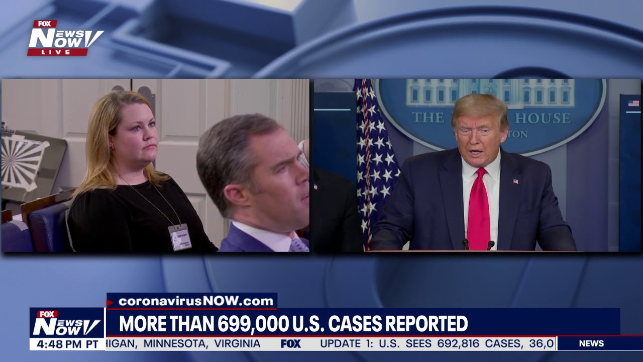 QUESTION AND ANSWER: President Trump returns to Friday's briefing
