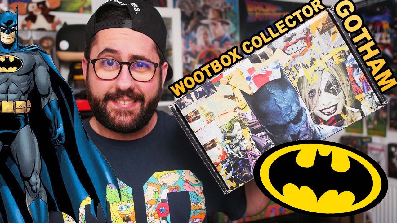 JE RECOIS UNE WOOTBOX COLLECTOR BATMAN GOTHAM !