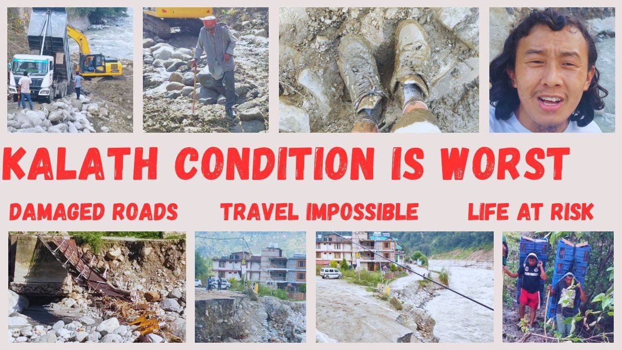Kalath Tibetan One and Only Hot Water Spring | No Roads | Worst Condition | Kullu Manali