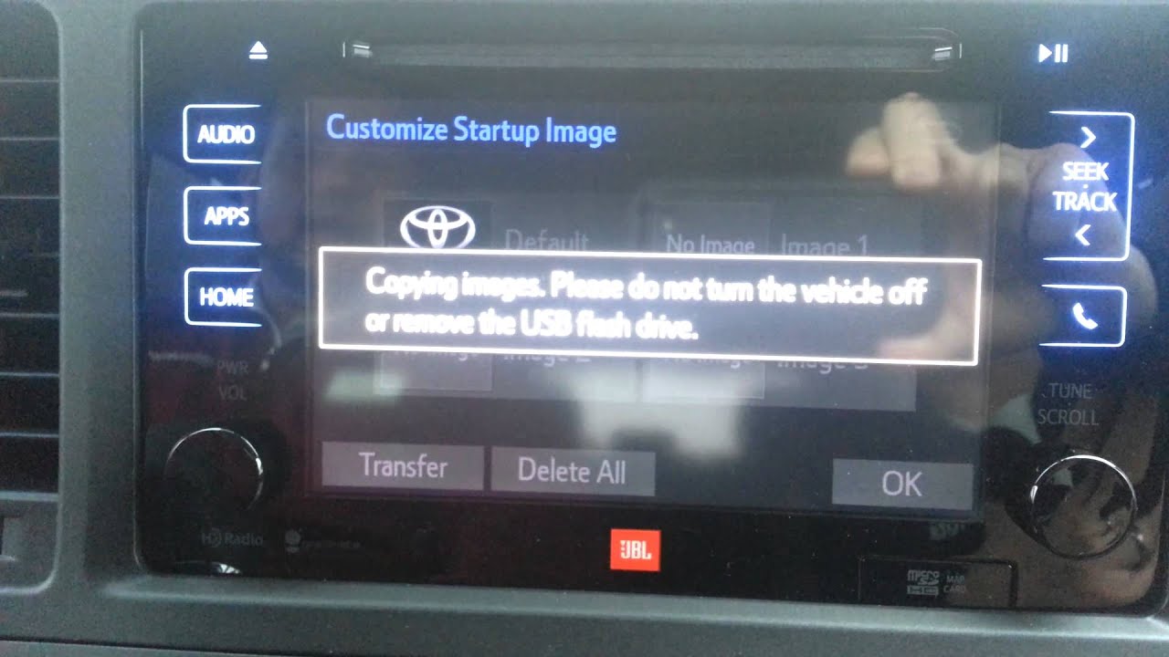 Lake Charles Toyota - 2015 Sienna -  Entune Audio - Change welcome screen
