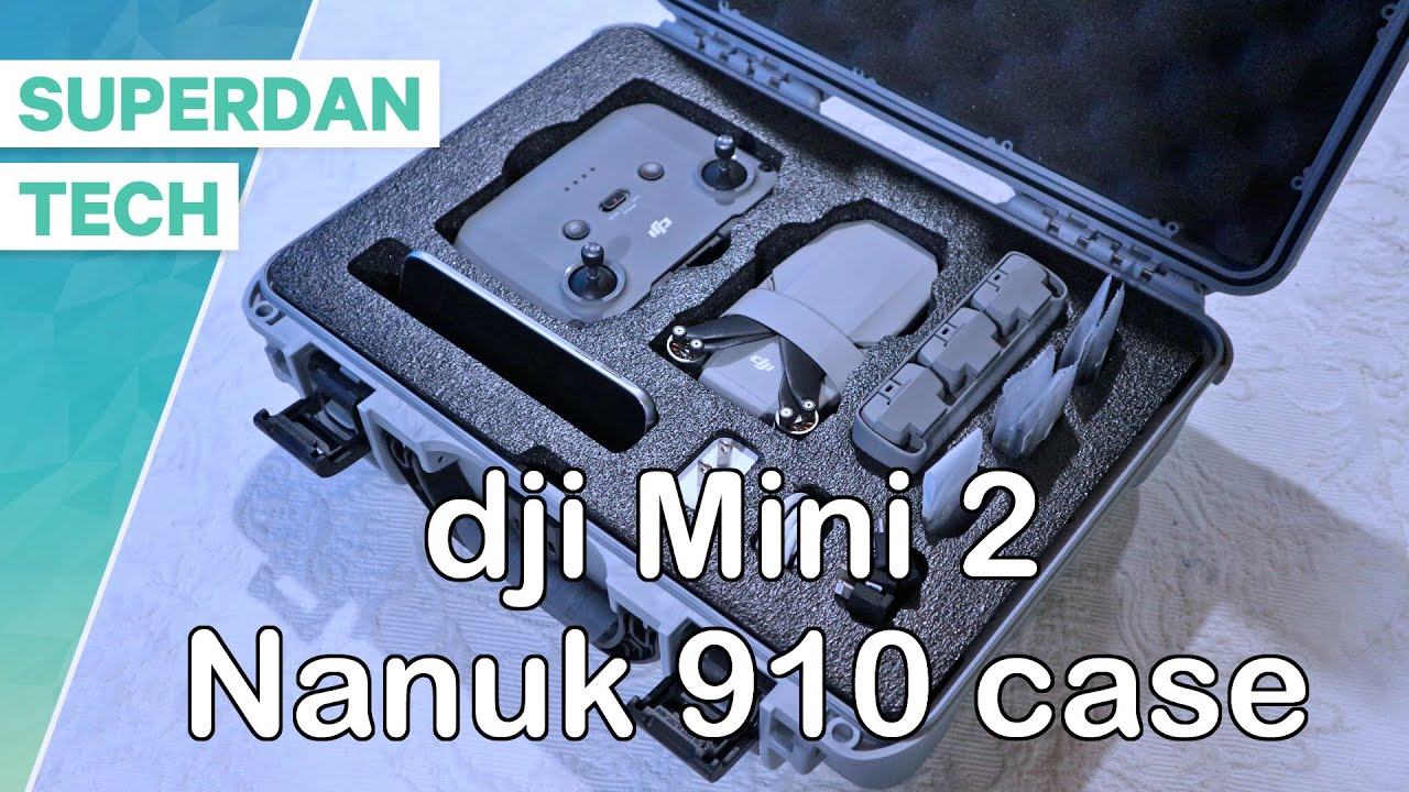 dji Mini 2 drone | Best case ever, Nanuk 910!!!