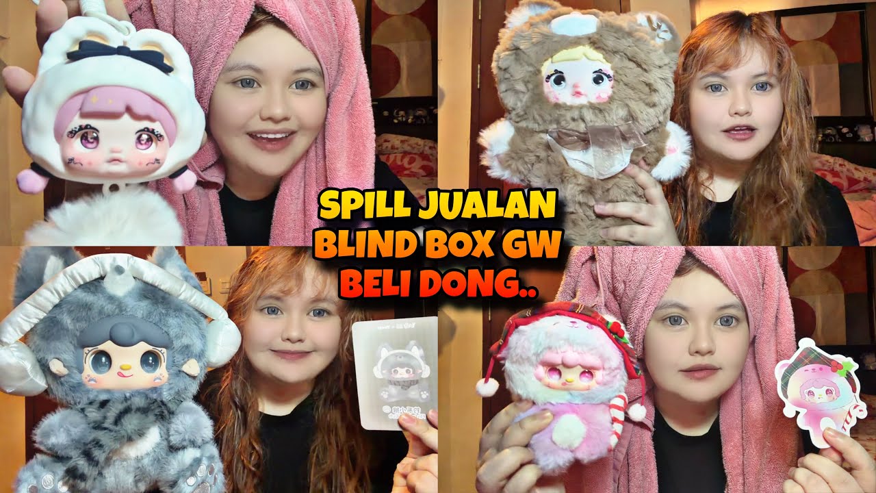 BELI DONG BARANG JUALAN BLIND BOX GUE.. MAU PULANG GWE WOI 😭😭😭 GUA SANGAT MEMOHON