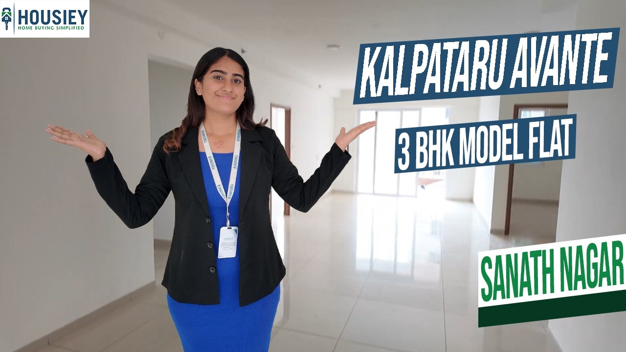 Kalpataru Avante Sanath Nagar | Spacious 3BHK Model Flat Tour At Hyderabad | Location & Review 2026