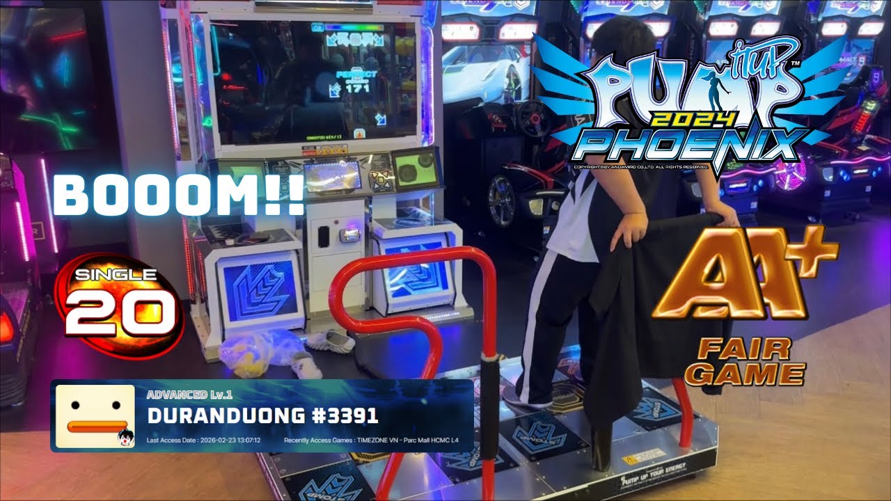 BOOOM!! S20 - AA+ 944,993 FG | Pump It Up Phoenix