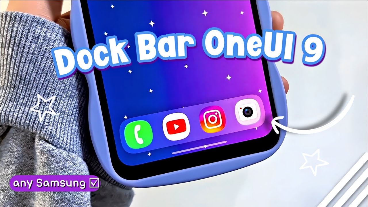 set ONEUI 9 Liquid Glass Dock on any Samsung 🌱✨️ enable OneUI 9 Liquid Glass Dock Without Good Lock