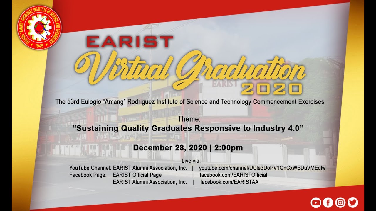 EARIST Virtual Graduation 2020