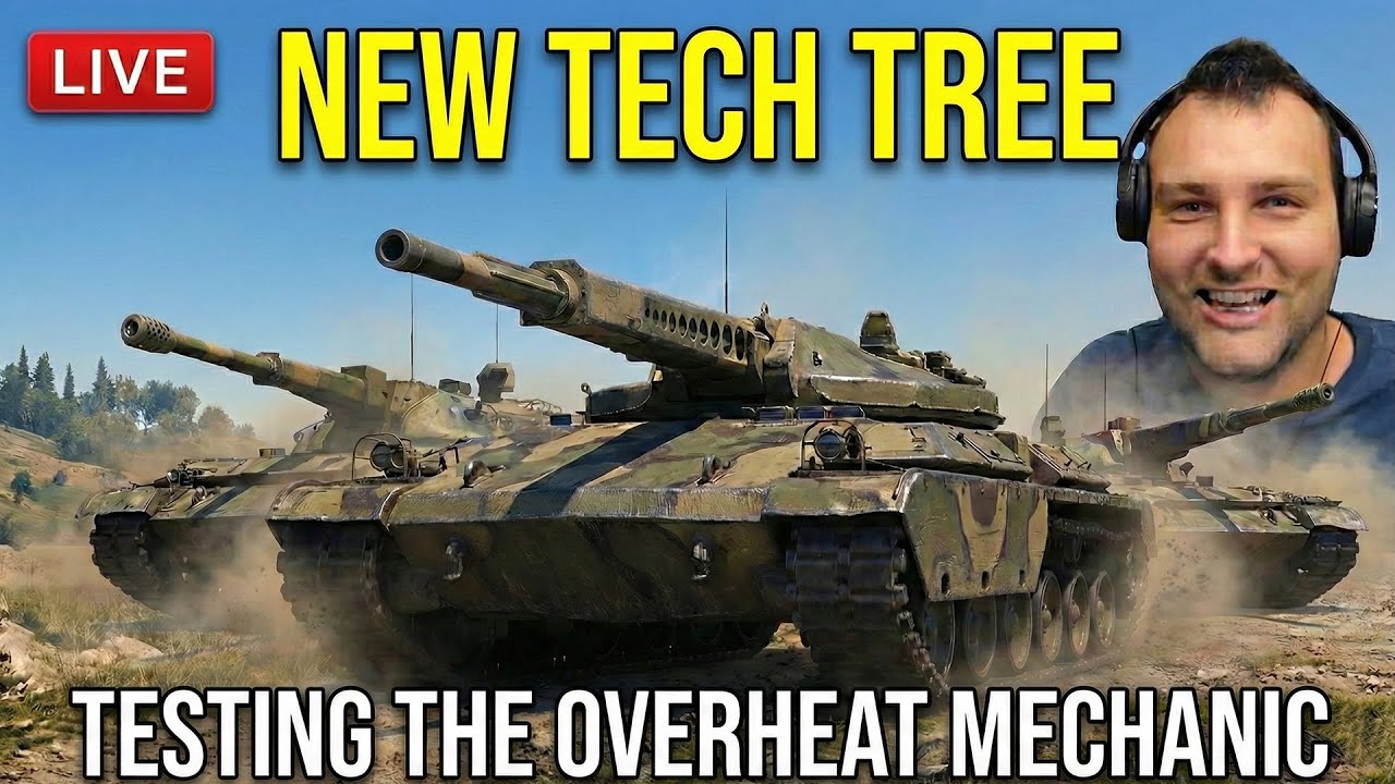 Short F2P GRIND and then playing with new / buffed tanks (No YT Chat – Join Twitch)