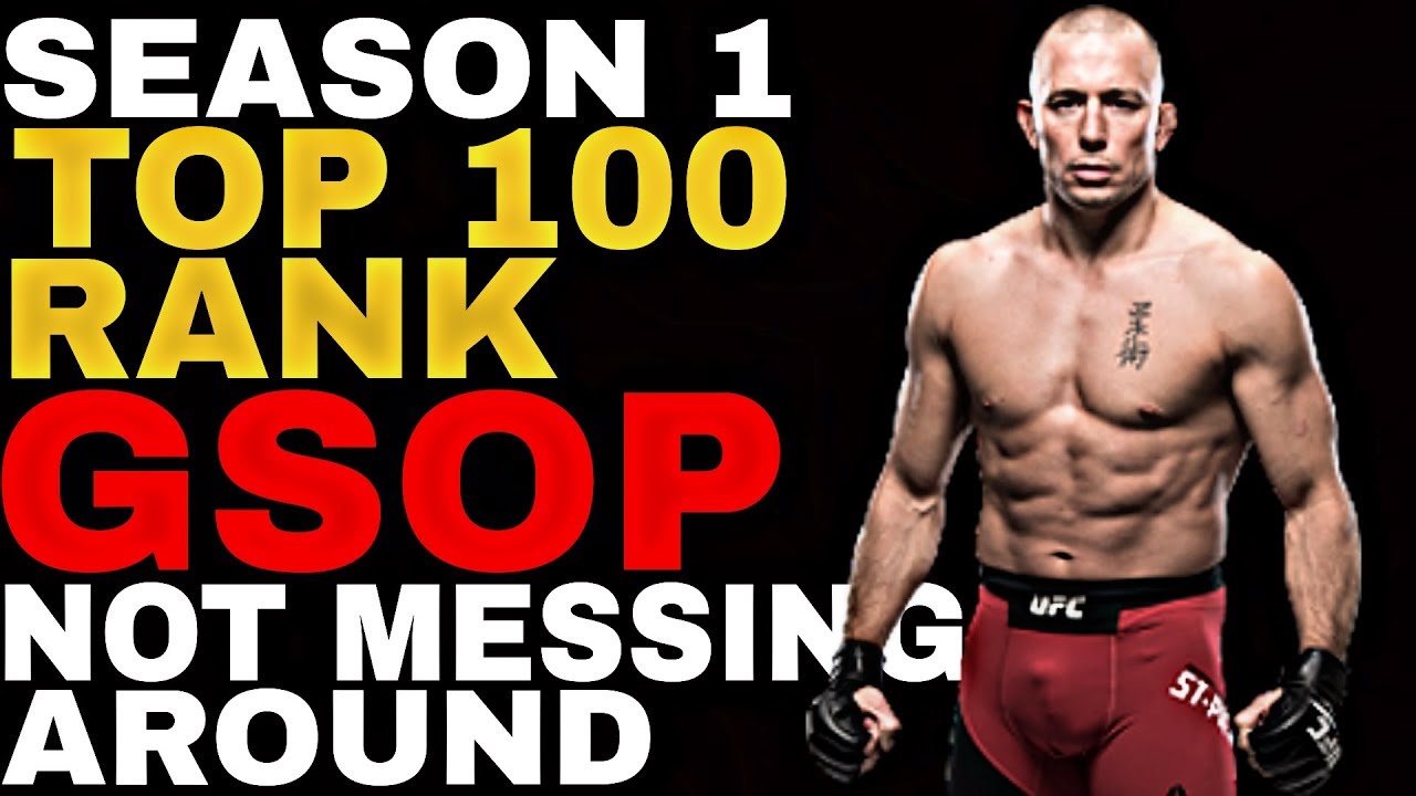 SEASON 1 TOP 100 RANK - Fighting Style | EA UFC 3