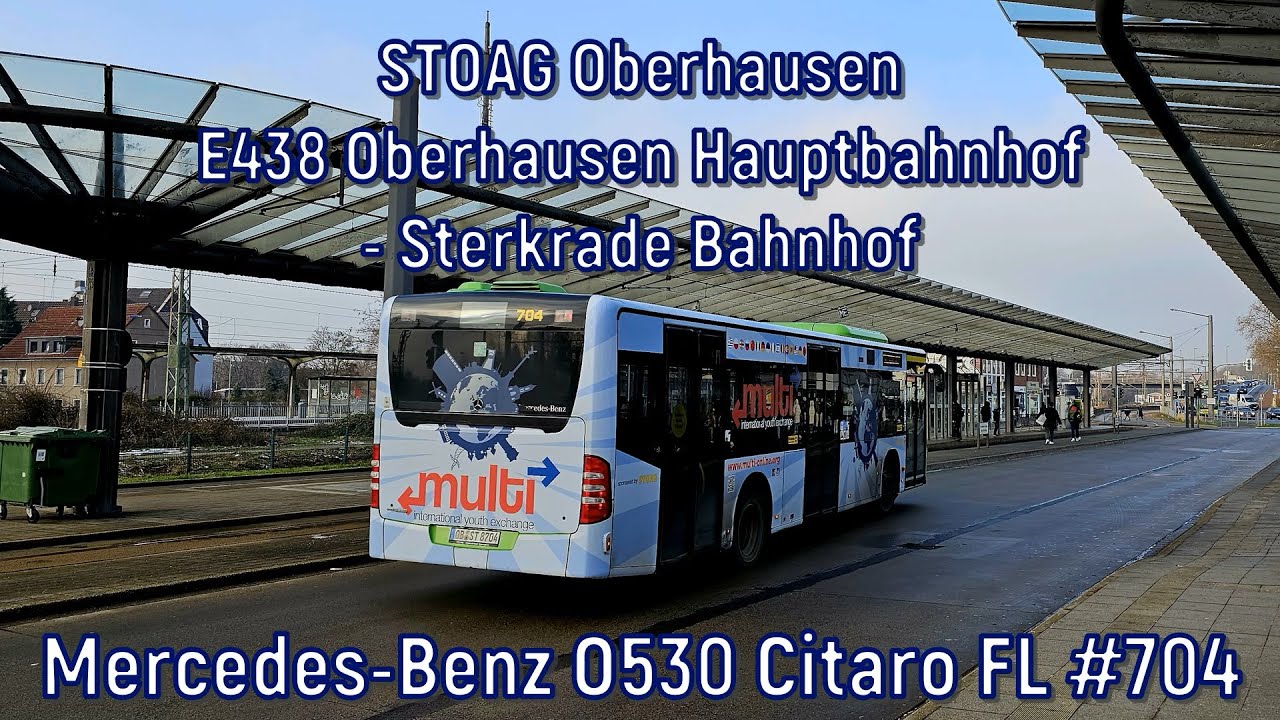 STOAG Oberhausen - Linie E438, Mercedes-Benz O530 Citaro FL #704