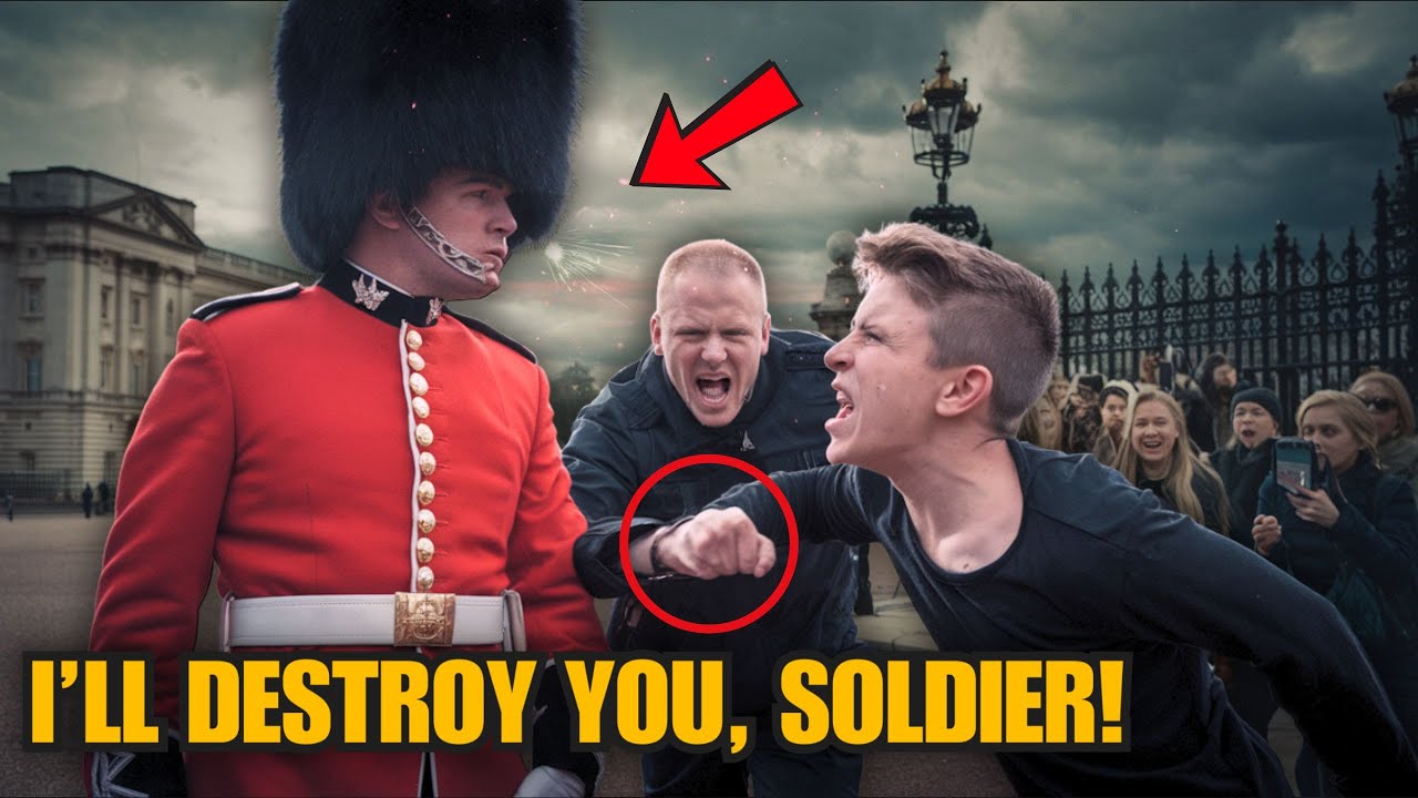 Teenager Spits at Royal Guard&mdash;Caught on Camera in Shocking Confrontation!