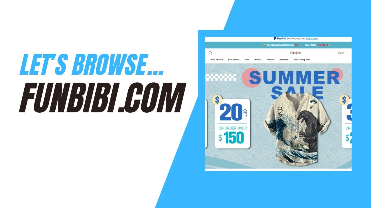 Let's Browse Funbibi.com - E-Commerce Website Review - Cart Critique