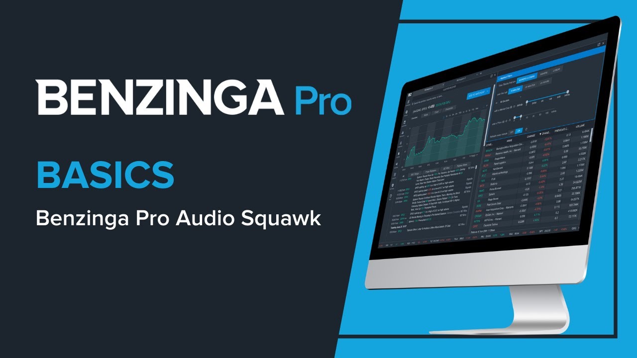 Benzinga Pro Audio Squawk