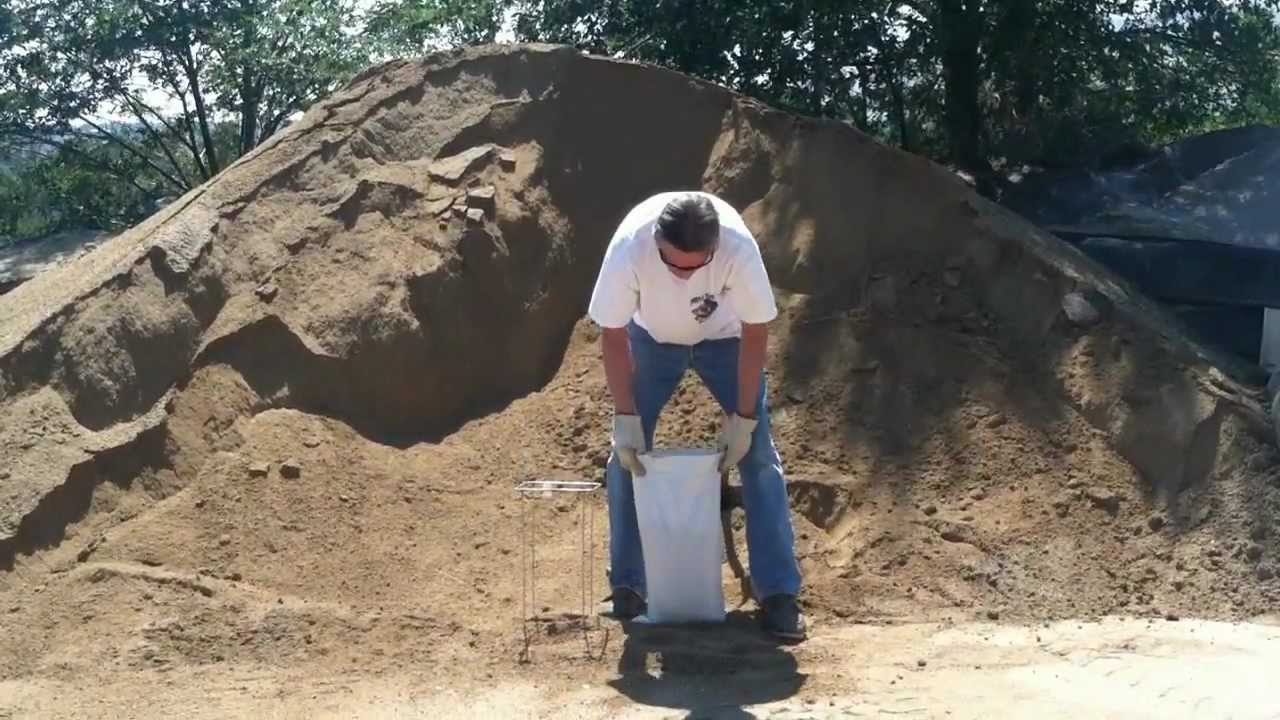 EZ Fill Sandbag Filler - Fill sandbags with only ONE person!