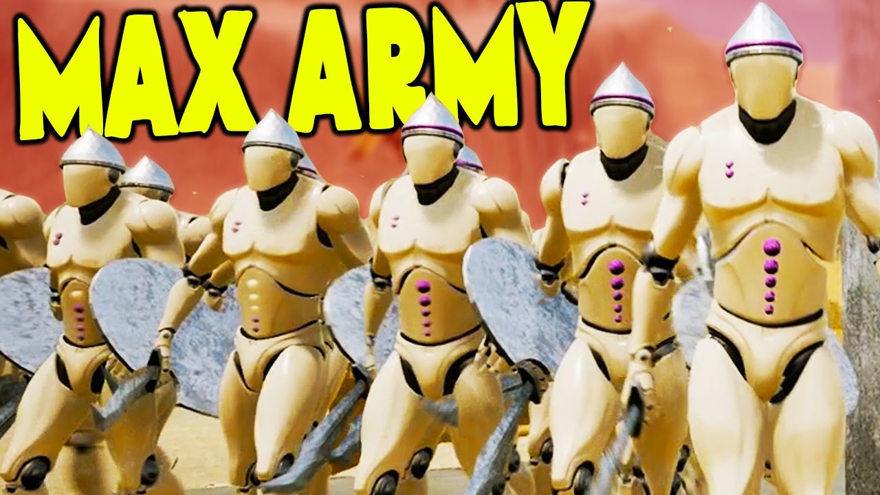 Formata - 3 MAX SIZED ARMIES CLASH IN EPIC BATTLE - (Formata Gameplay)