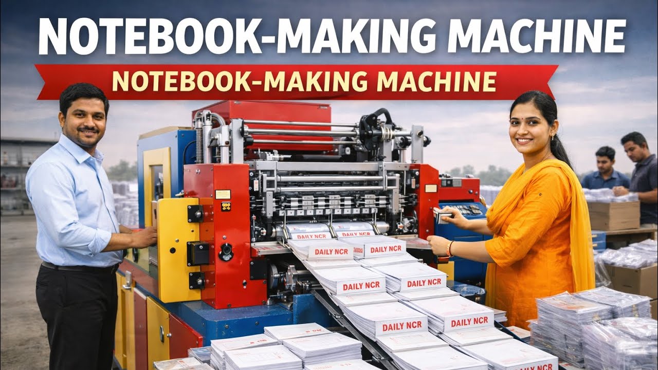 Notebook 📒 Making Machine Manufacturers / सीधे फैक्ट्री से खरीदें कॉपी बनाने की Fully Automatic मशीन