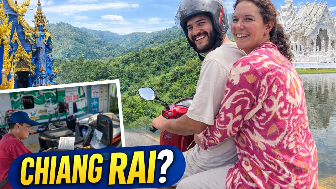 Chiang Rai by Scooter 🇹🇭 Temples, Mountains & a Coffee Farm Hidden in the Jungle
