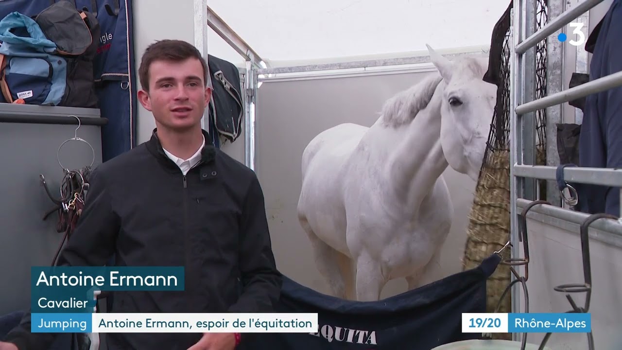 Portrait d'Antoine Ermann pour le 20h de France 3 Rhône-Alpes