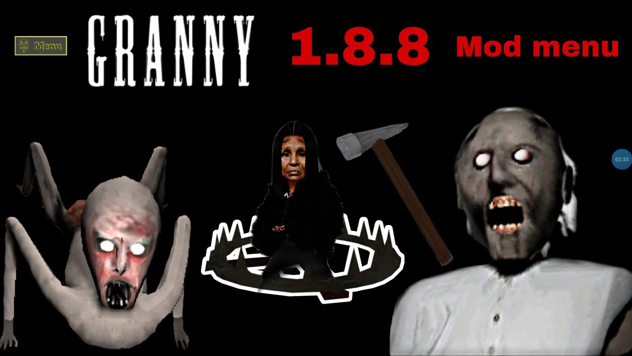 Granny mod menu 1.8.8 : Speedrun Granny with Our Easy Mod Menu Guide — Watch Now!