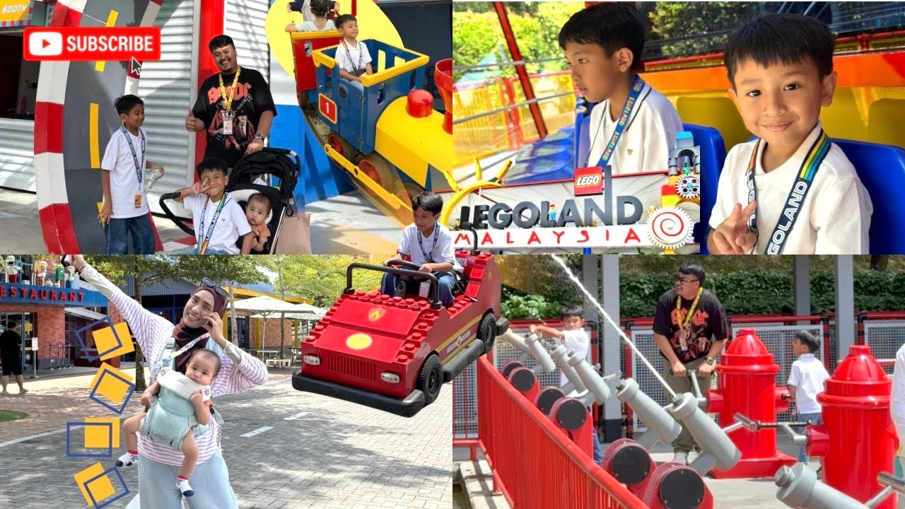 LEGOLAND THEMEPARK ! DAH BERATUR PANJANG TIBA2 ADA TECHNICAL ISSUE?!?!!! 