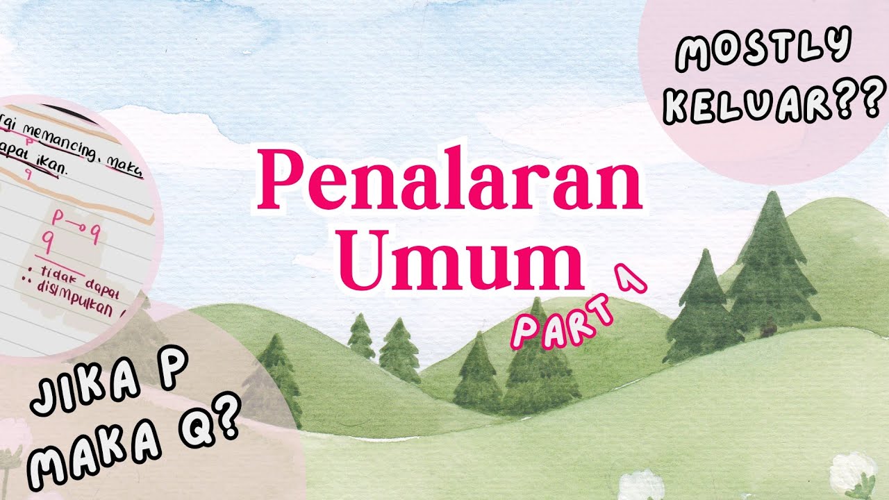 ❕Penalaran Umum Part 1 || Rumus Premis Dasar SNBT