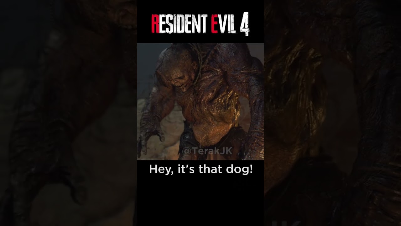 Hey, it's that dog! -  Resident Evil 4 Remake (Short)