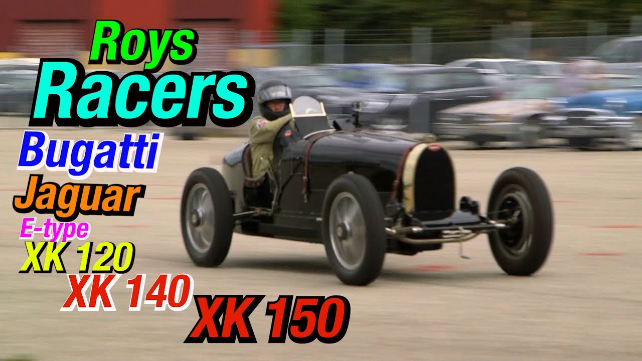 Bugatti, Jaguar och MG i Roys Garage