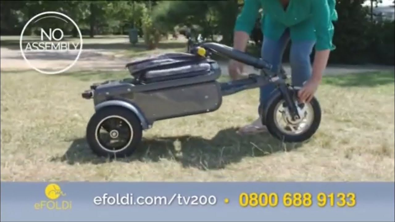 eFOLDi - Mobility Scooter - FULL TELESHOPPING INFOMERCIAL