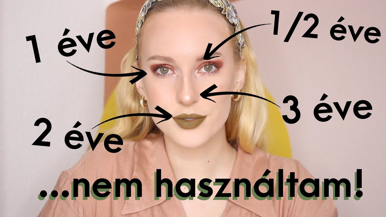 Őszi smink RÉG NEM HASZNÁLT termékekkel🍂
