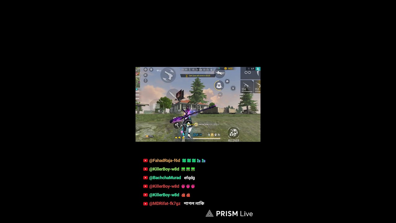 HAGA BABA GAMING LIVE 🔥  
Free Fire madness! 1vs4 • Clutch • Custom room fun  
Join now – হাগা বাবা