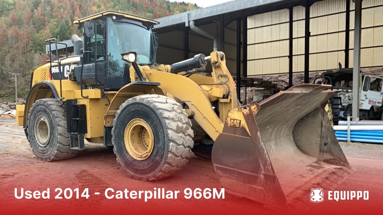 Used 2014 - Caterpillar 966M | Used Tracked Excavator | equippo.com |
