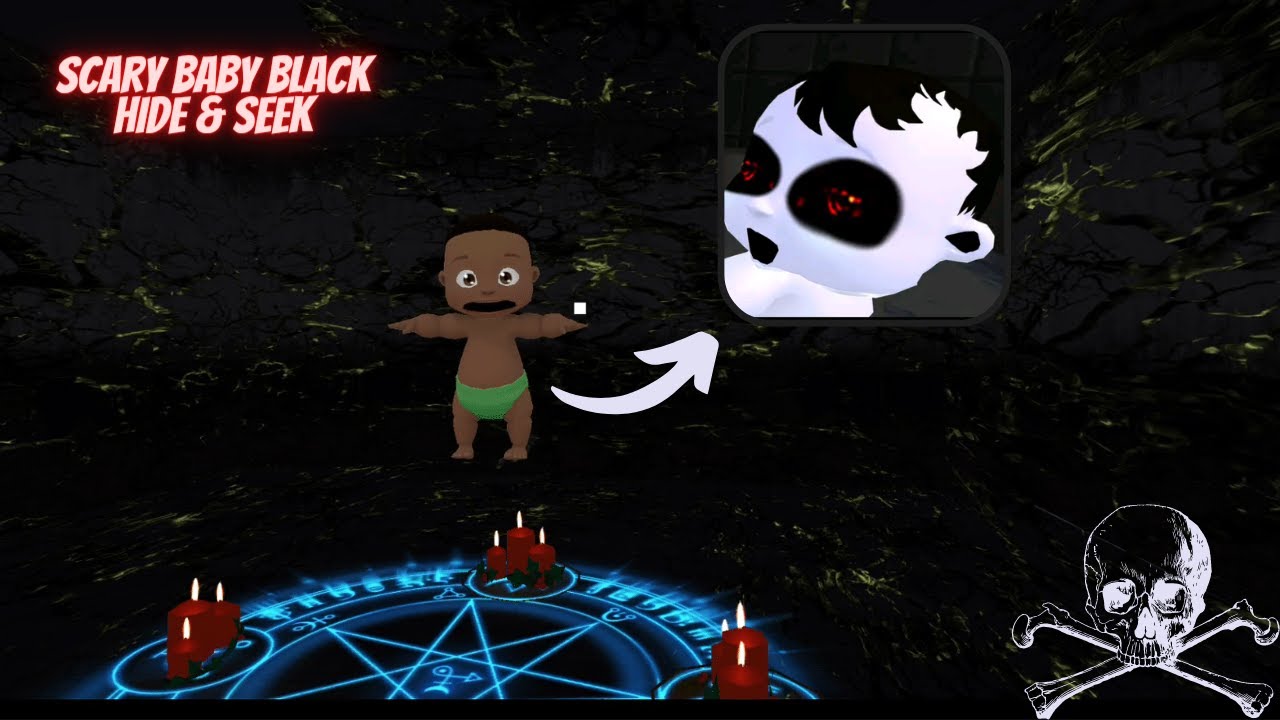 Scary Baby Black Hide & Seek Full Gameplay | Baby Is Black Now!