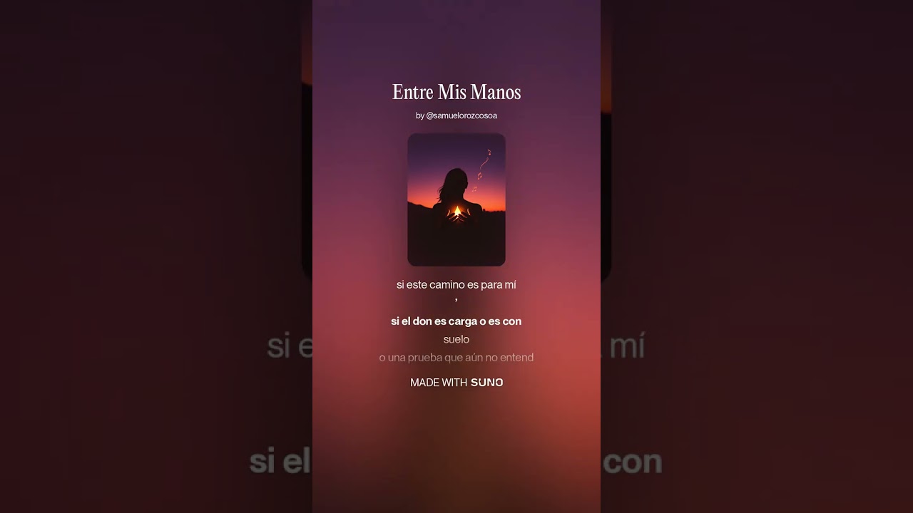 ENTRE MIS MANOS