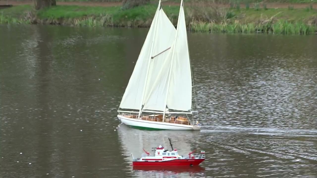 Modellbau Skippertreffen auf dem Gondelweiher in Wassenberg