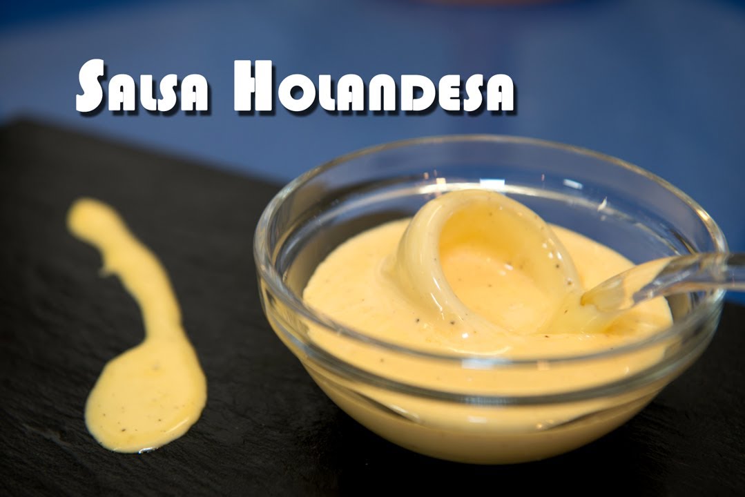 Salsa Holandesa o Hollandaise muy Facil y Rapida de Hacer