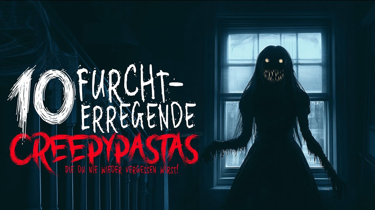 10 furchterregende Creepypastas ◈ Creepypasta german Deutsch [Horror Geschichte Hörbuch]