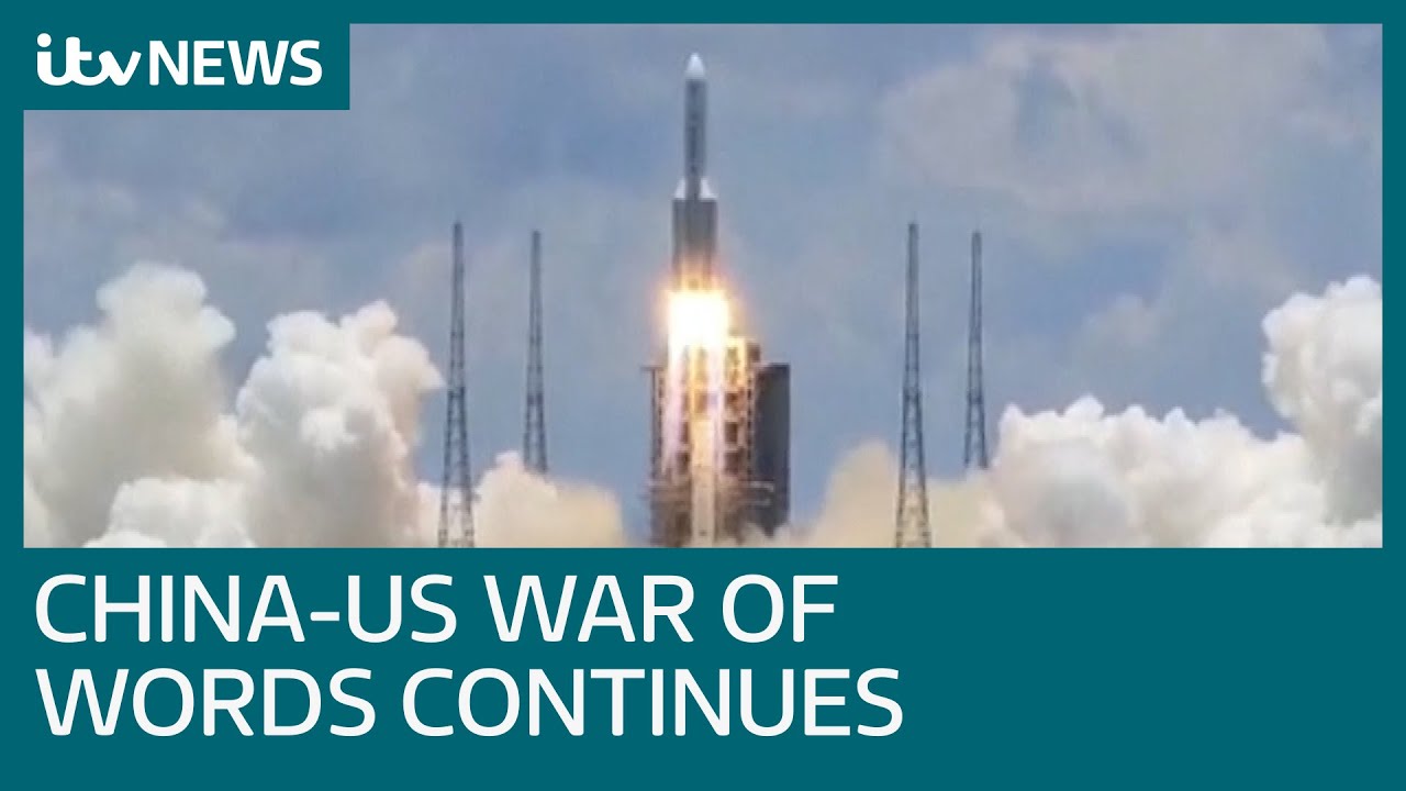 Diplomats evicted as battle between China and US escalates | ITV News