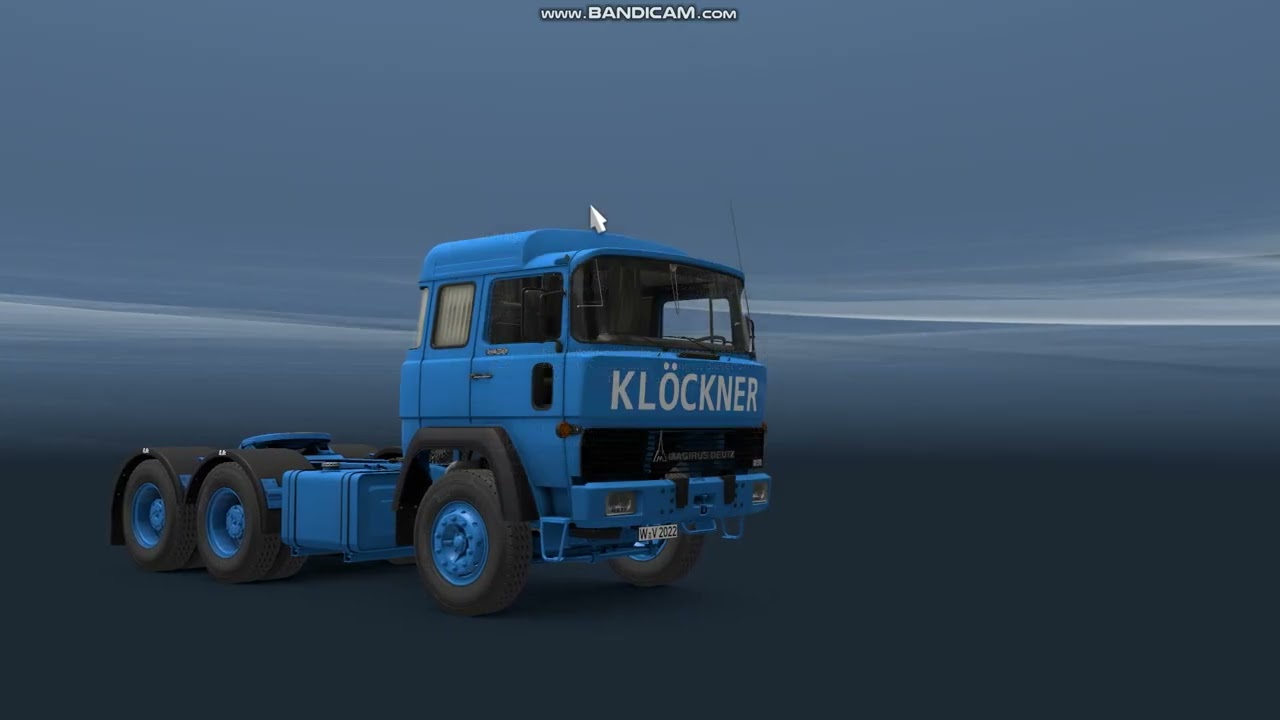 Euro Truck Simulator 2 Magirus-Deutz 256 H-Shifter Driving